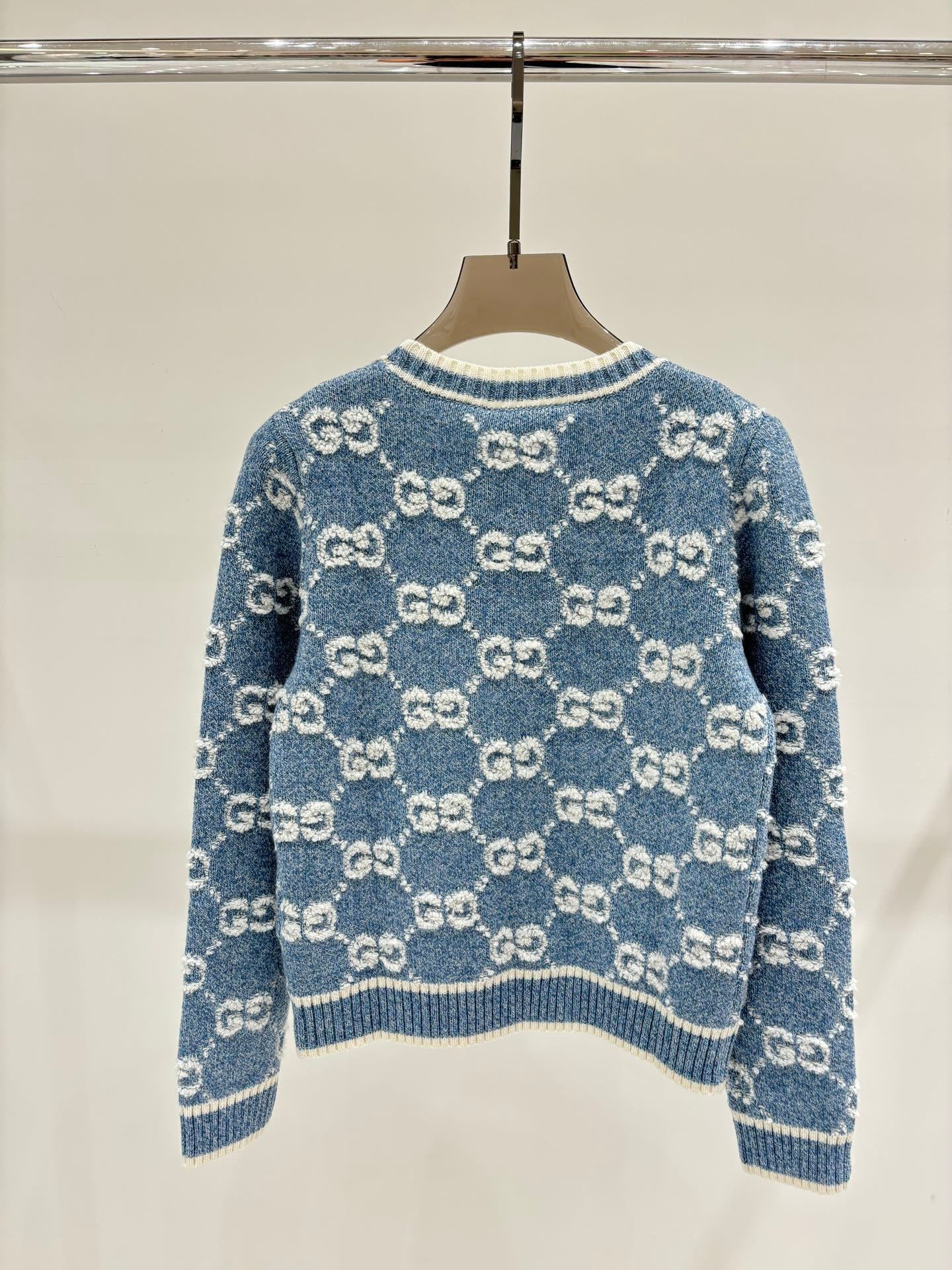 Blue Women Sweater
