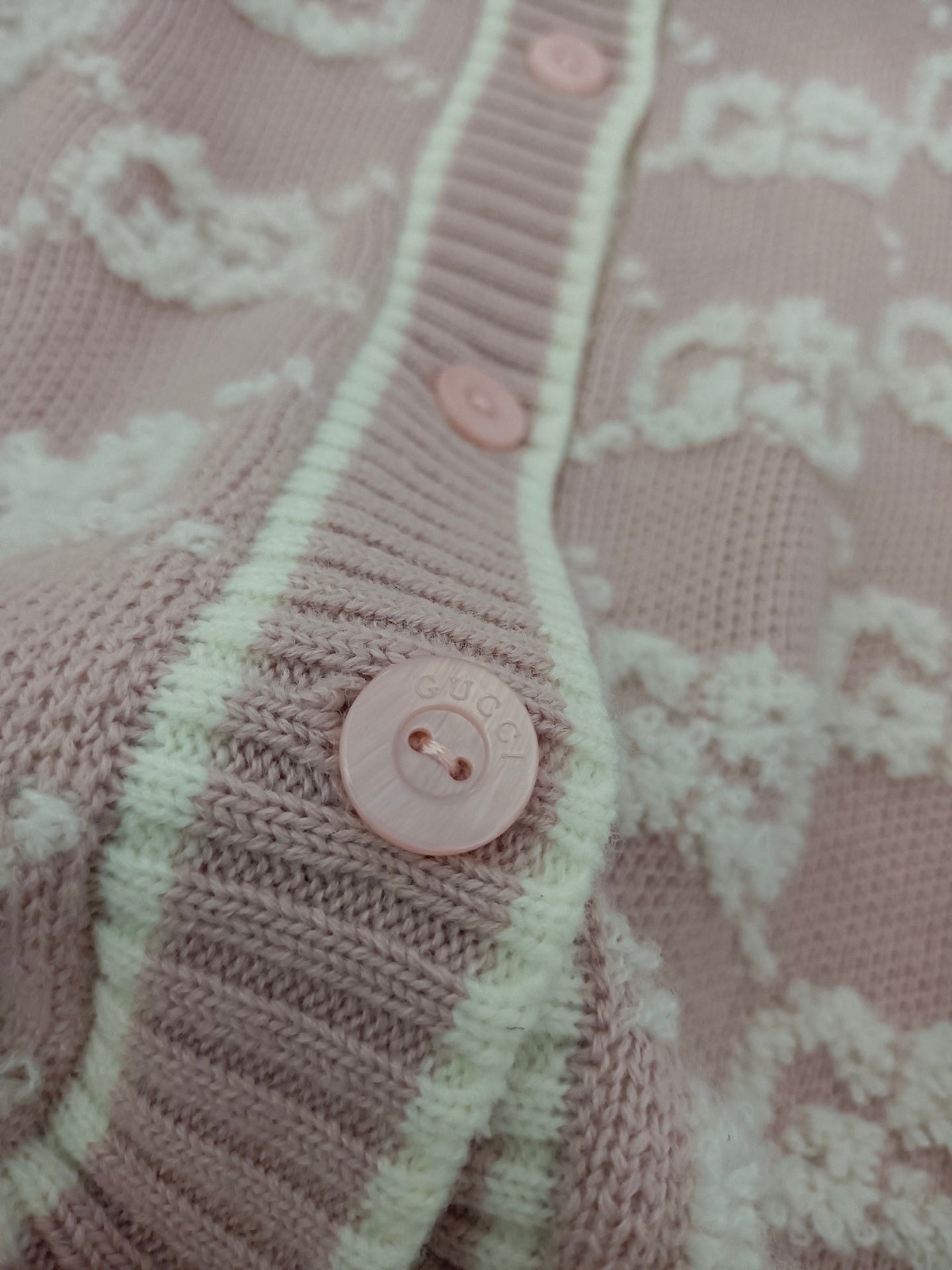 Light Pink Cardigan Women Sweater