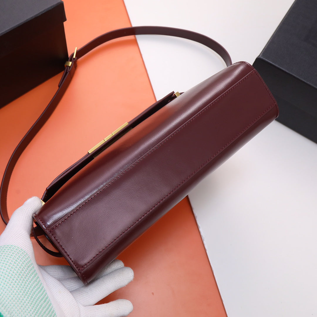 Burgundy Manhattan Women Bag