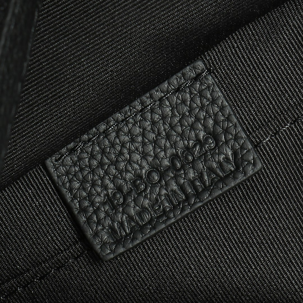 East-West Oblique Jacquard Tote Men Bag