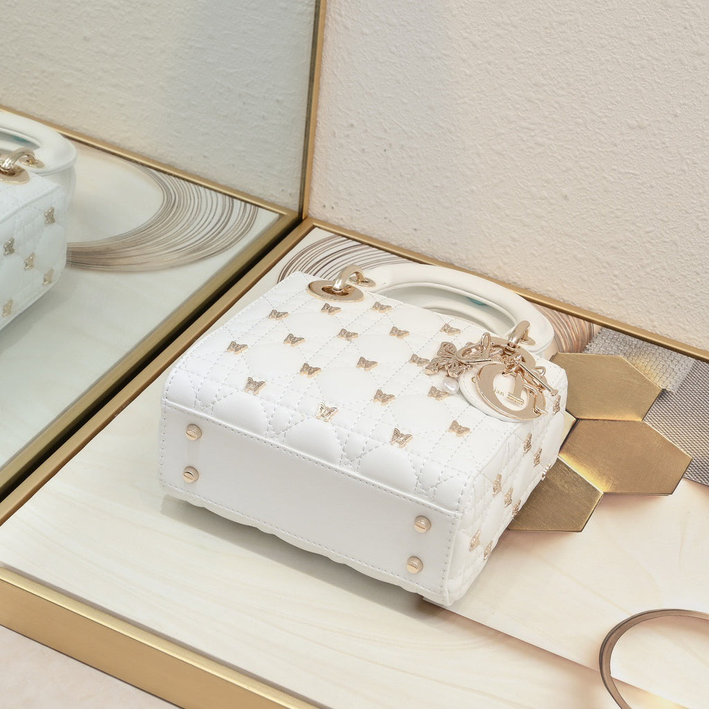 Butterfly Studs Lady Women Bag