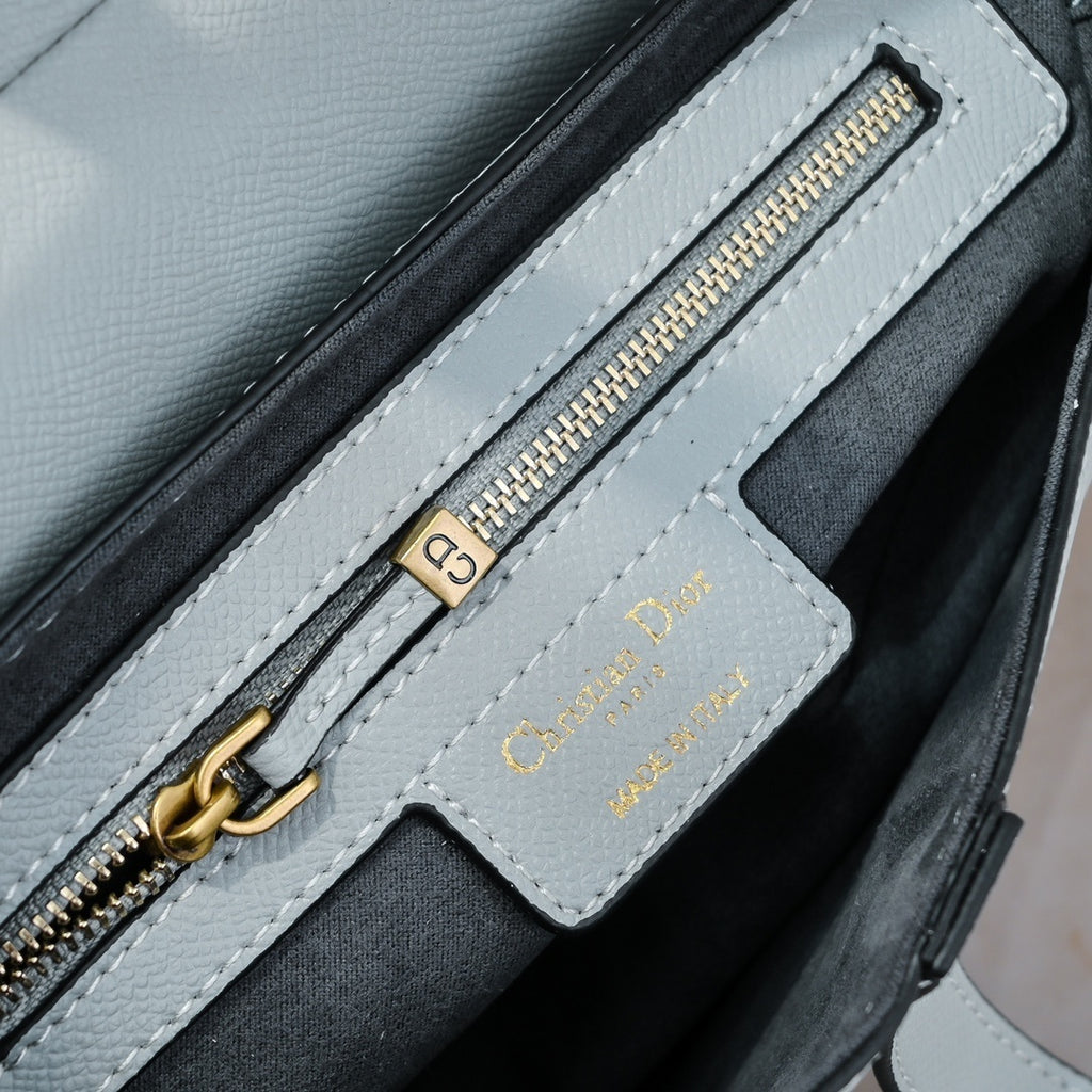 Baby Blue Saddle Women Bag