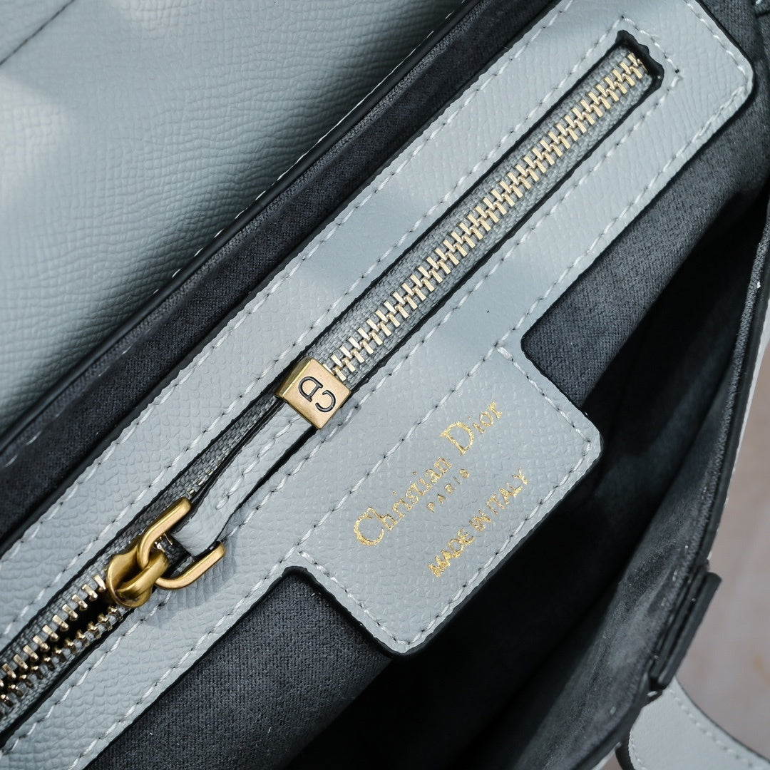 Baby Blue Saddle Women Bag