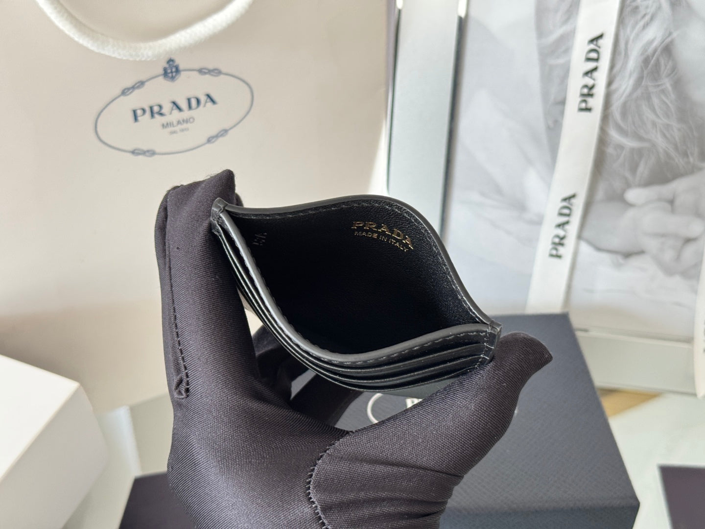 Black Men Card Holder