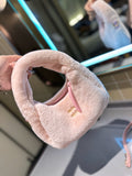Pink Fur Women Bag