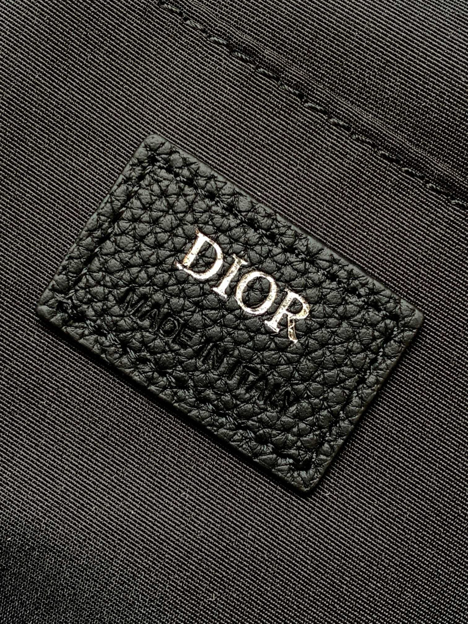 Beige and Black Oblique Men Bagpack