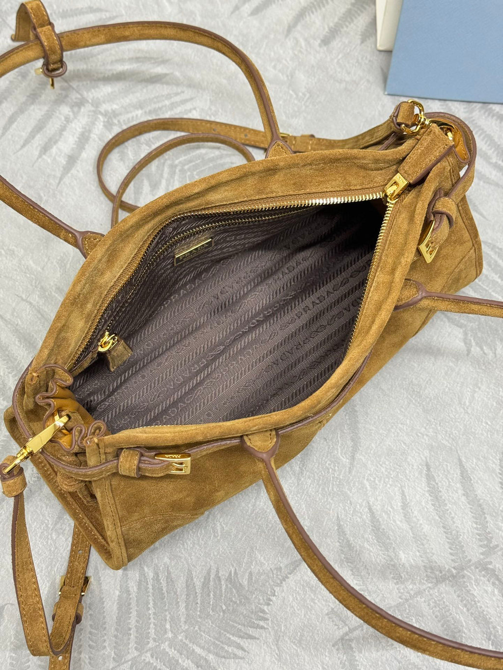 Brown Bonnie Suede Women Bag