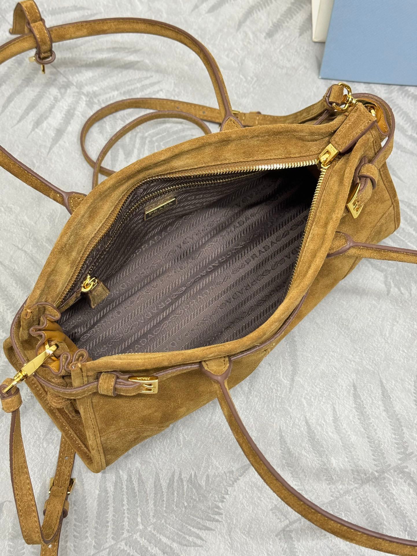 Brown Bonnie Suede Women Bag