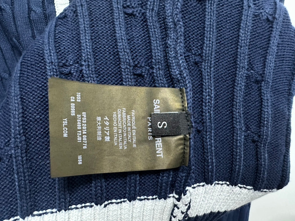 Blue Cardigan Women Sweater