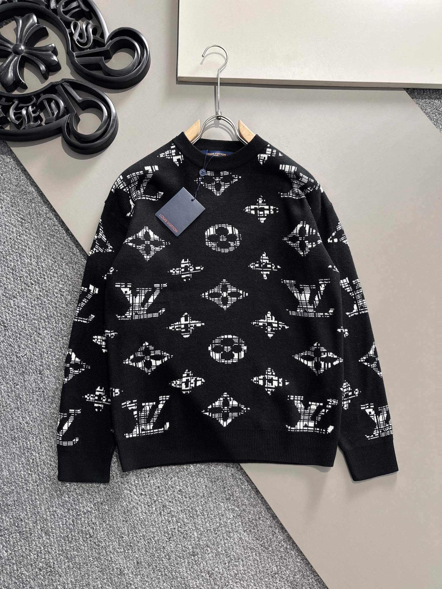 Black Men Sweater