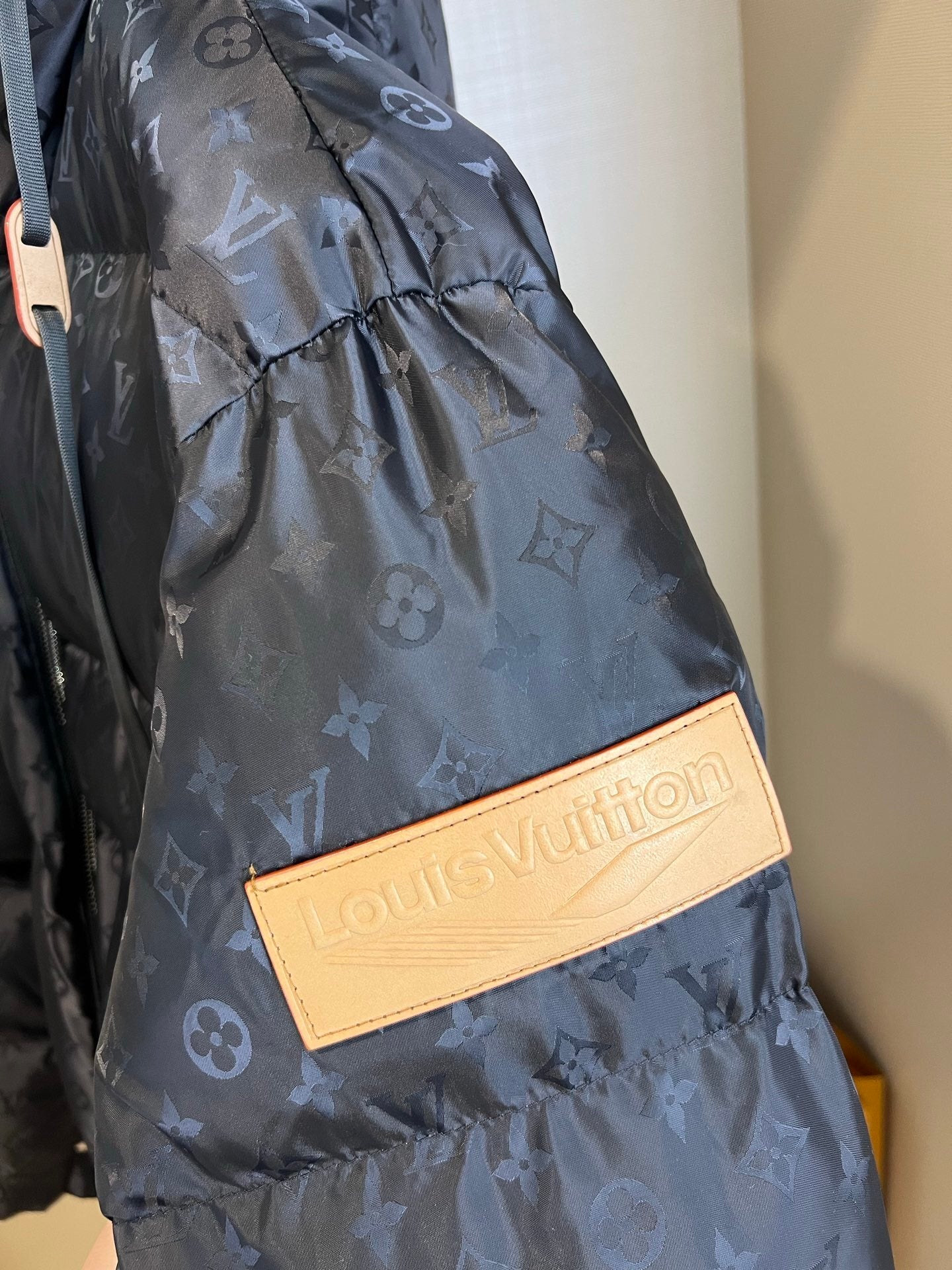 Black Monogram Down Women Jacket