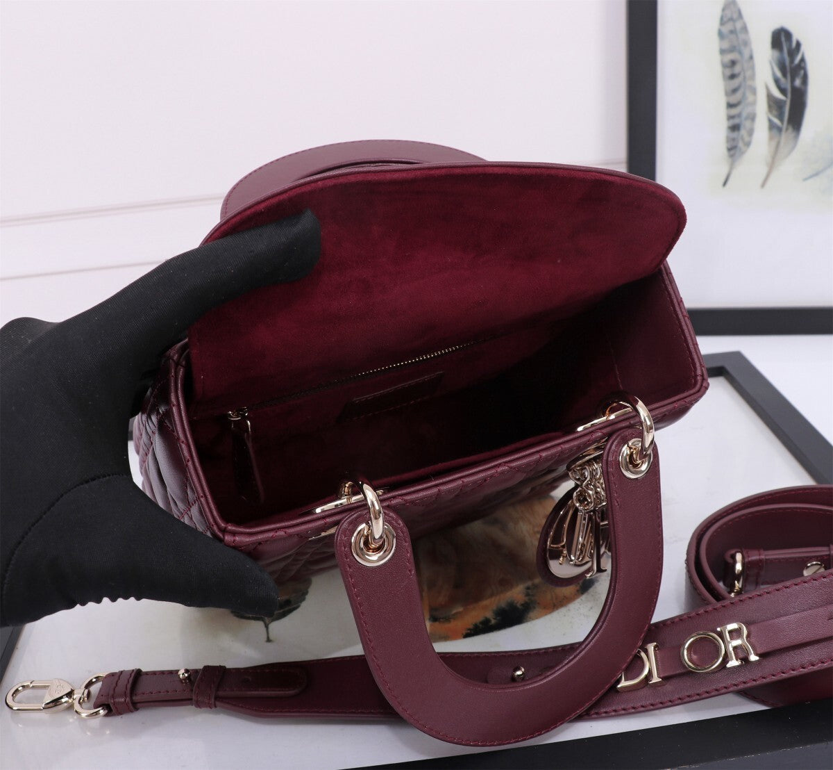 Burgundy Lady Women Bag