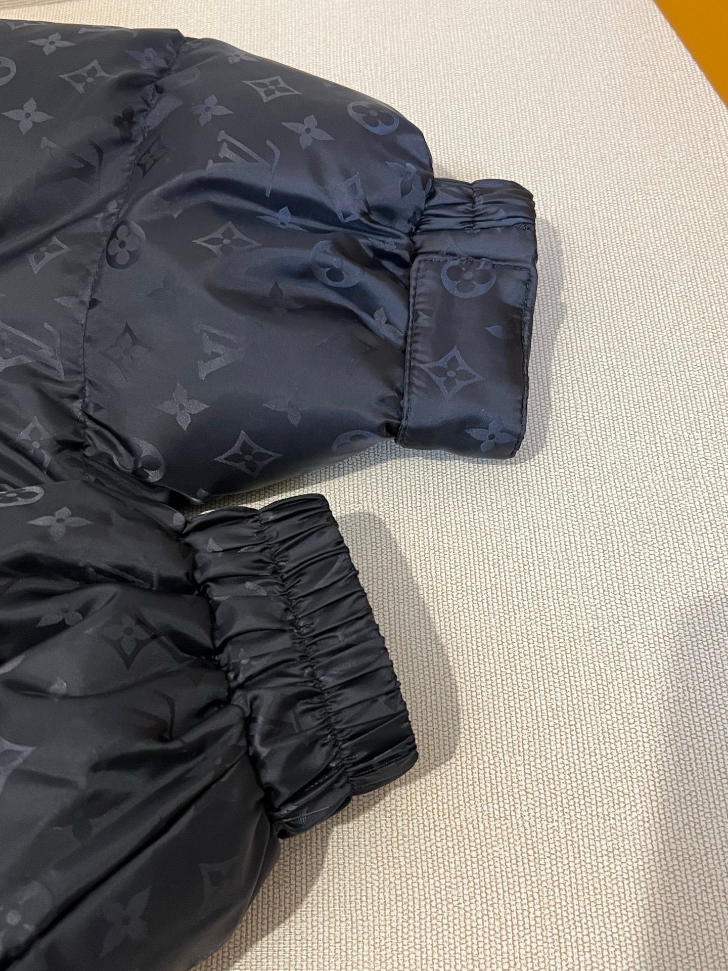 Black Monogram Down Women Jacket