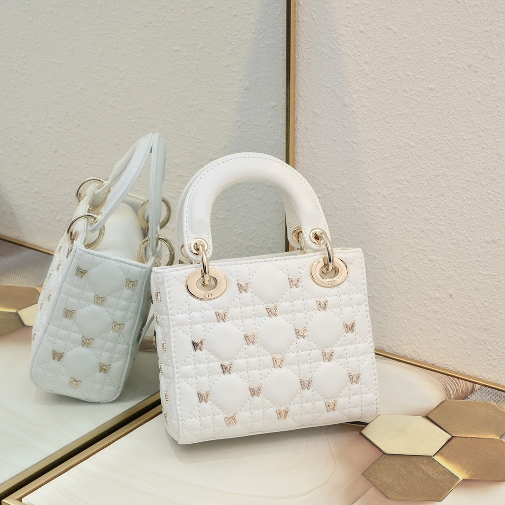Butterfly Studs Lady Women Bag