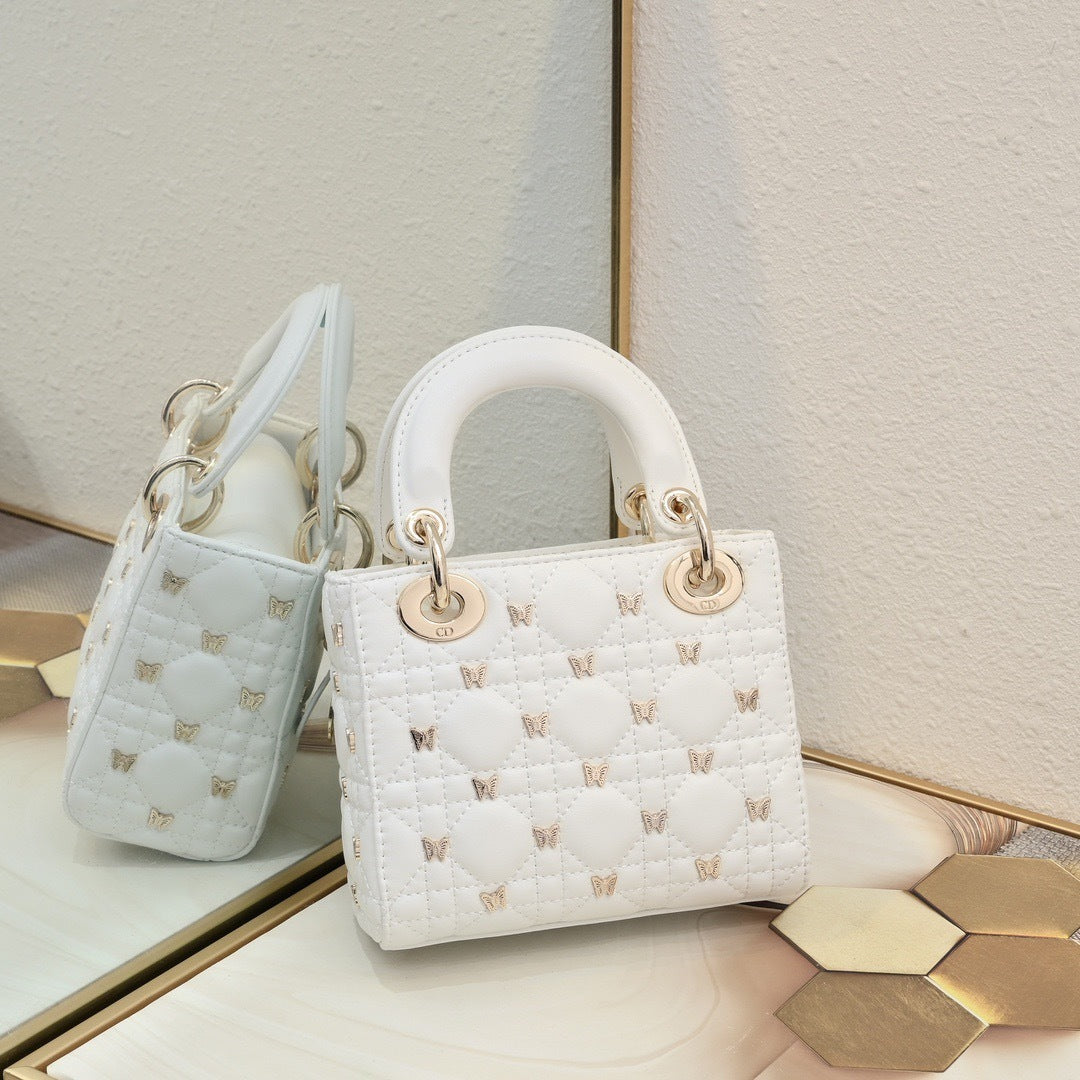 Butterfly Studs Lady Women Bag