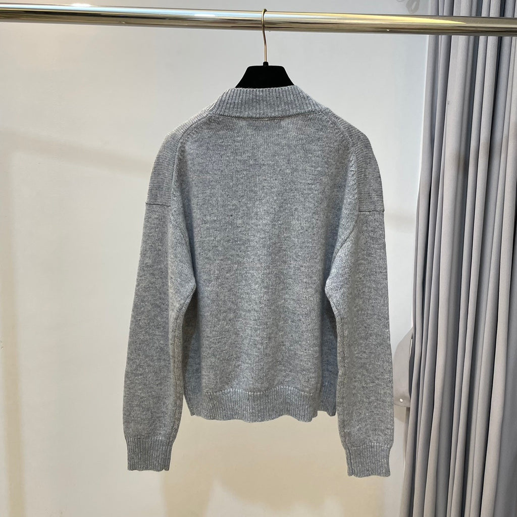 V-neck Cardigan Women Sweater