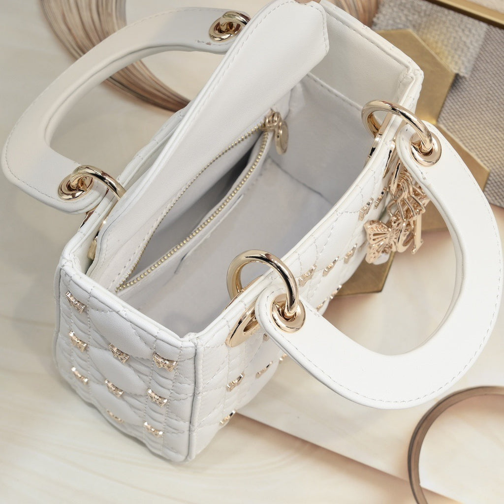 Butterfly Studs Lady Women Bag