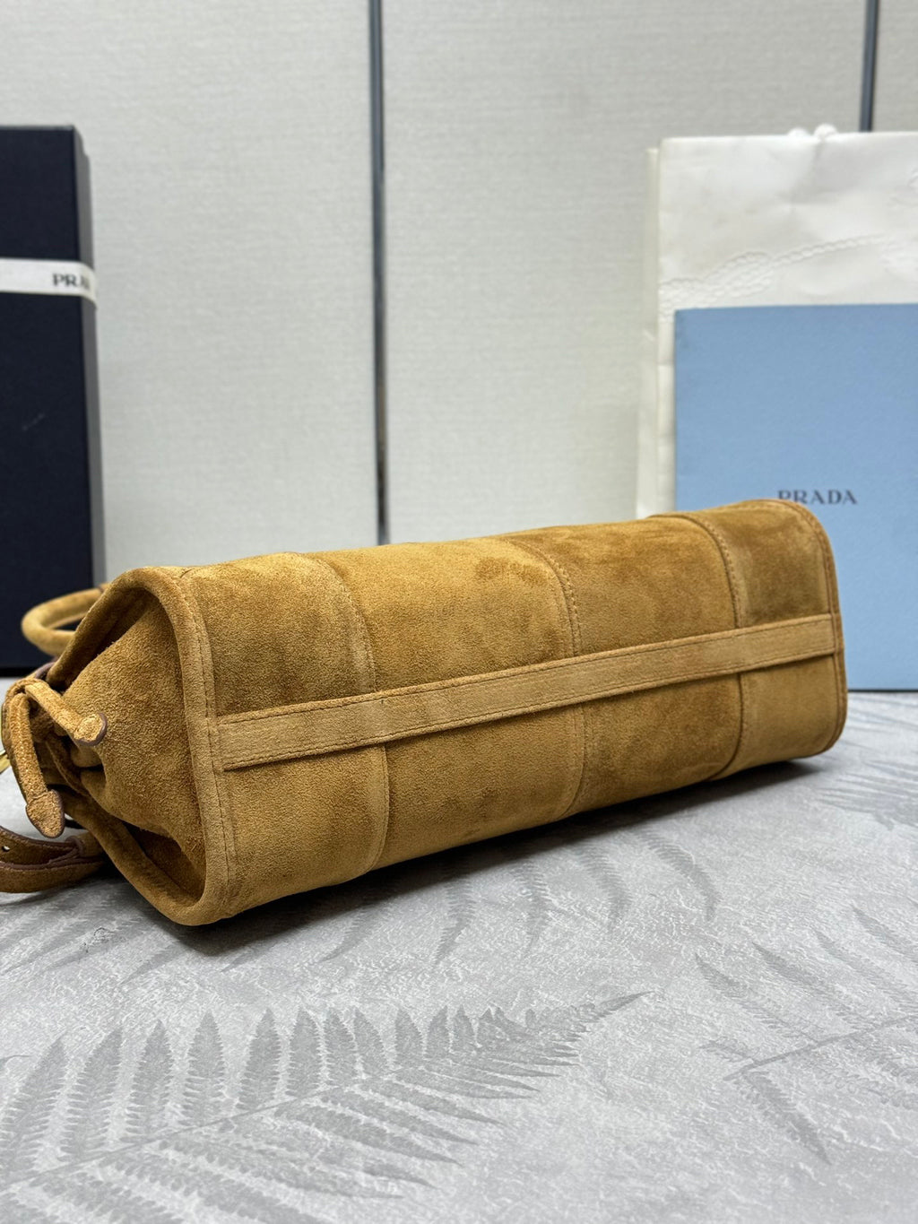 Brown Bonnie Suede Women Bag