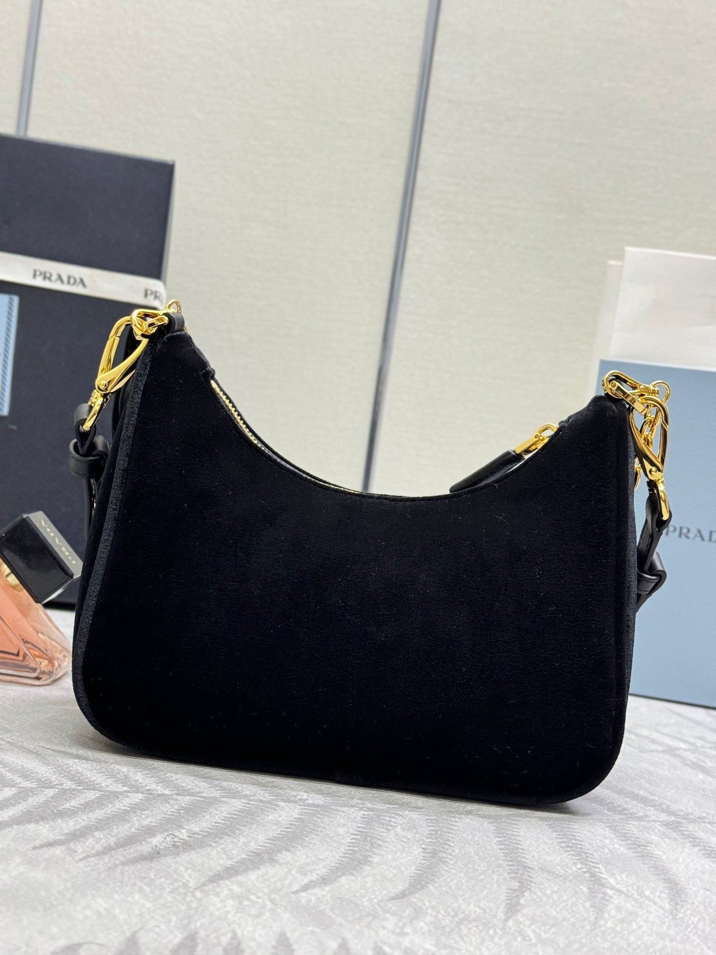 Black Re-Edition Mini Women Bag