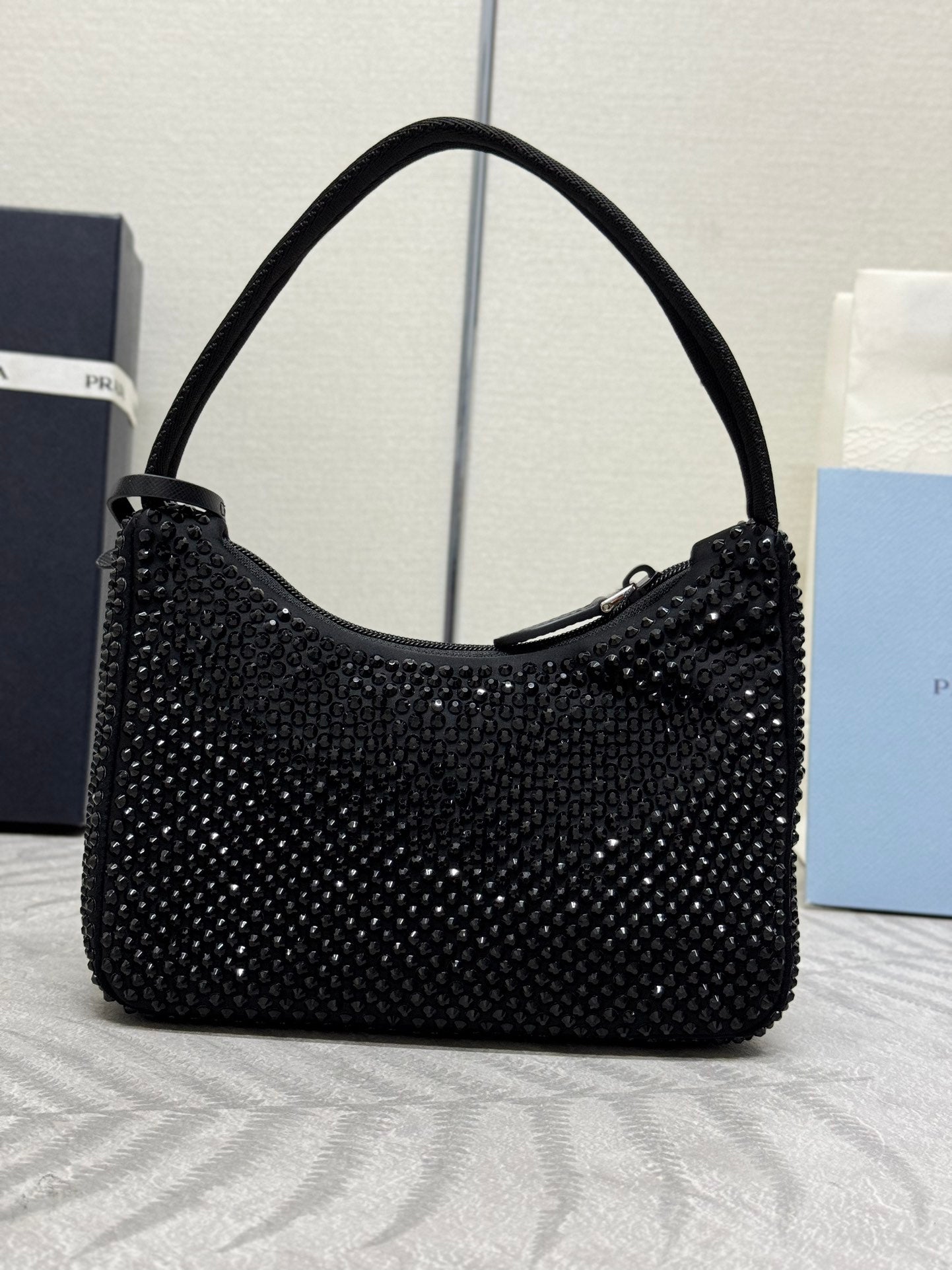 Black Re – Edition 2005 Diamond Women Bag