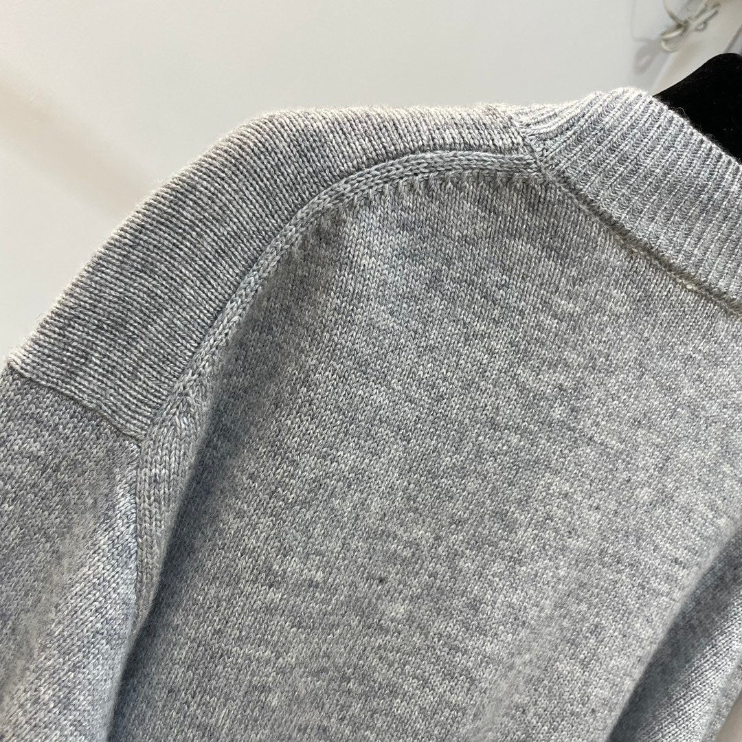 V-neck Cardigan Women Sweater