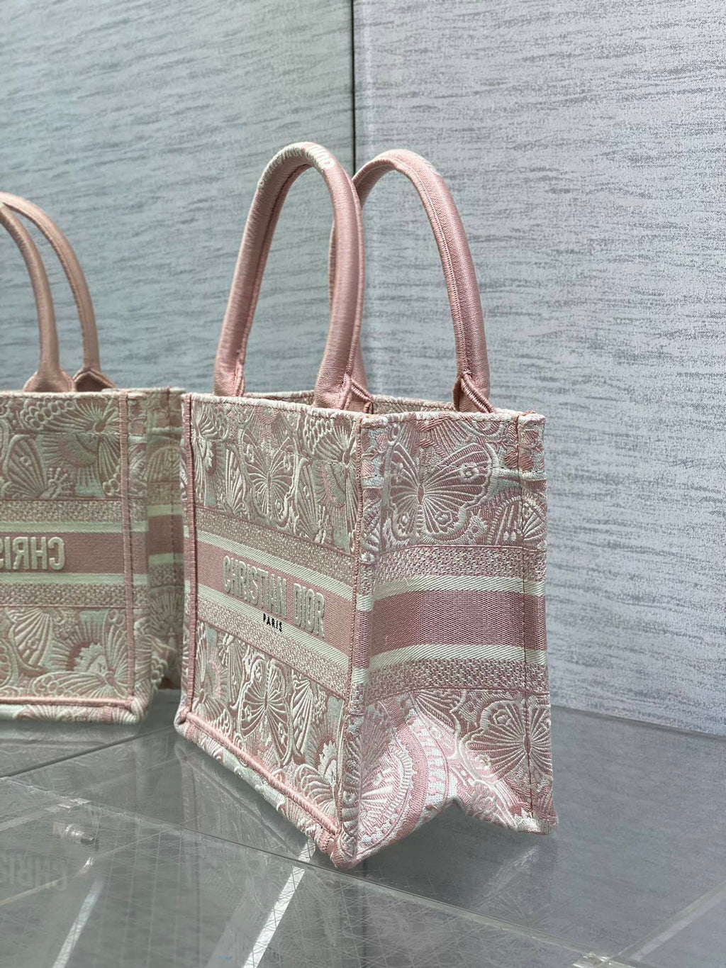 Pink Book Tote Women Bag