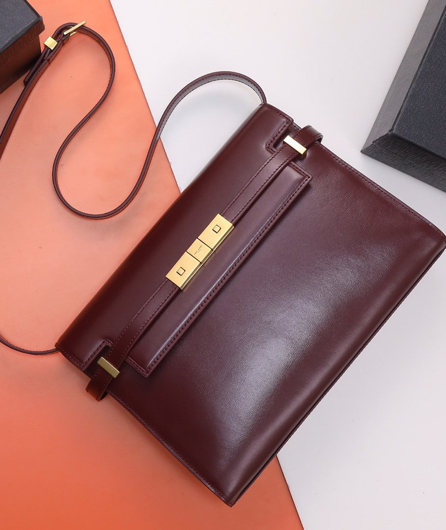 Burgundy Manhattan Women Bag