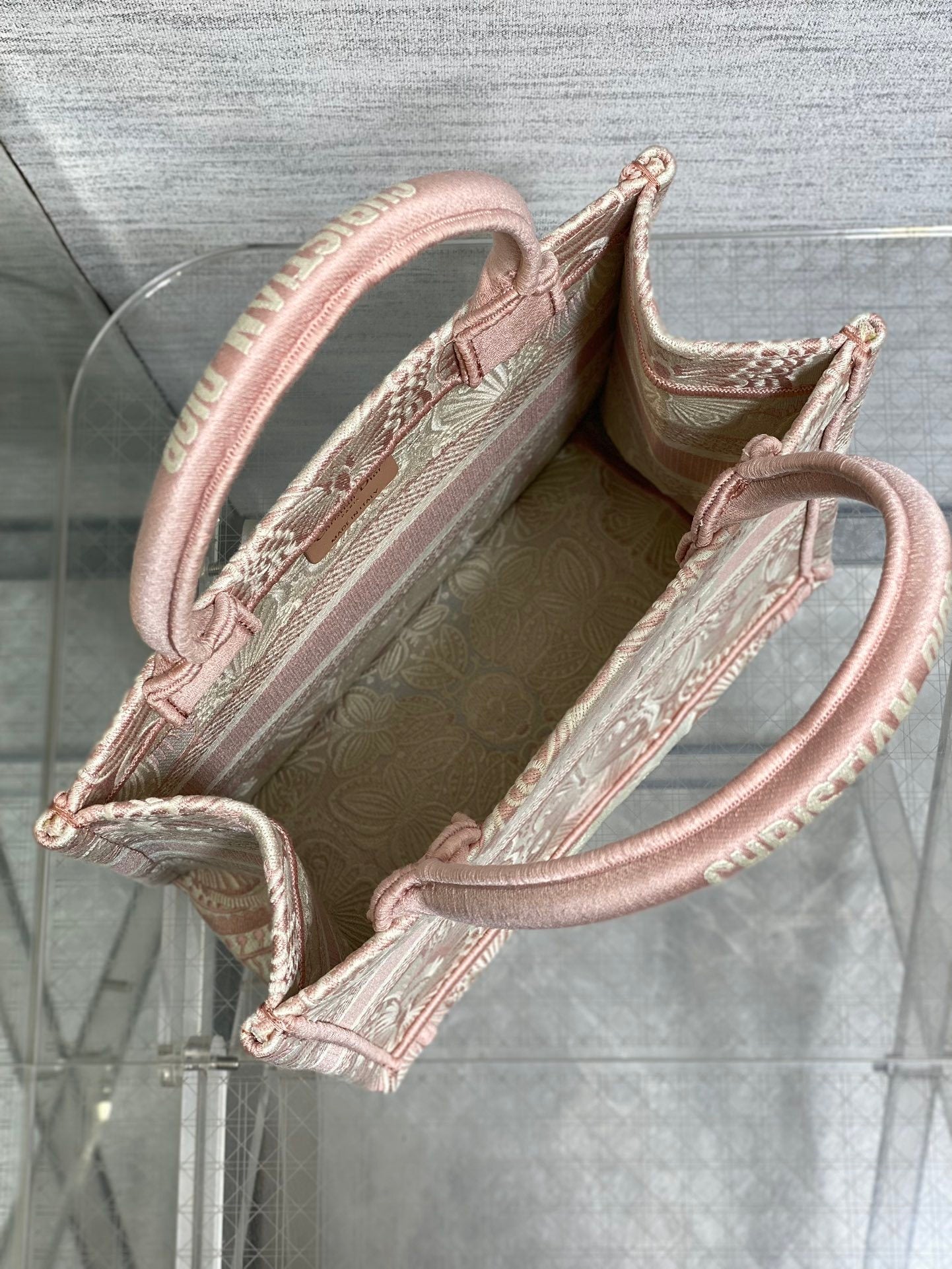 Pink Book Tote Women Bag