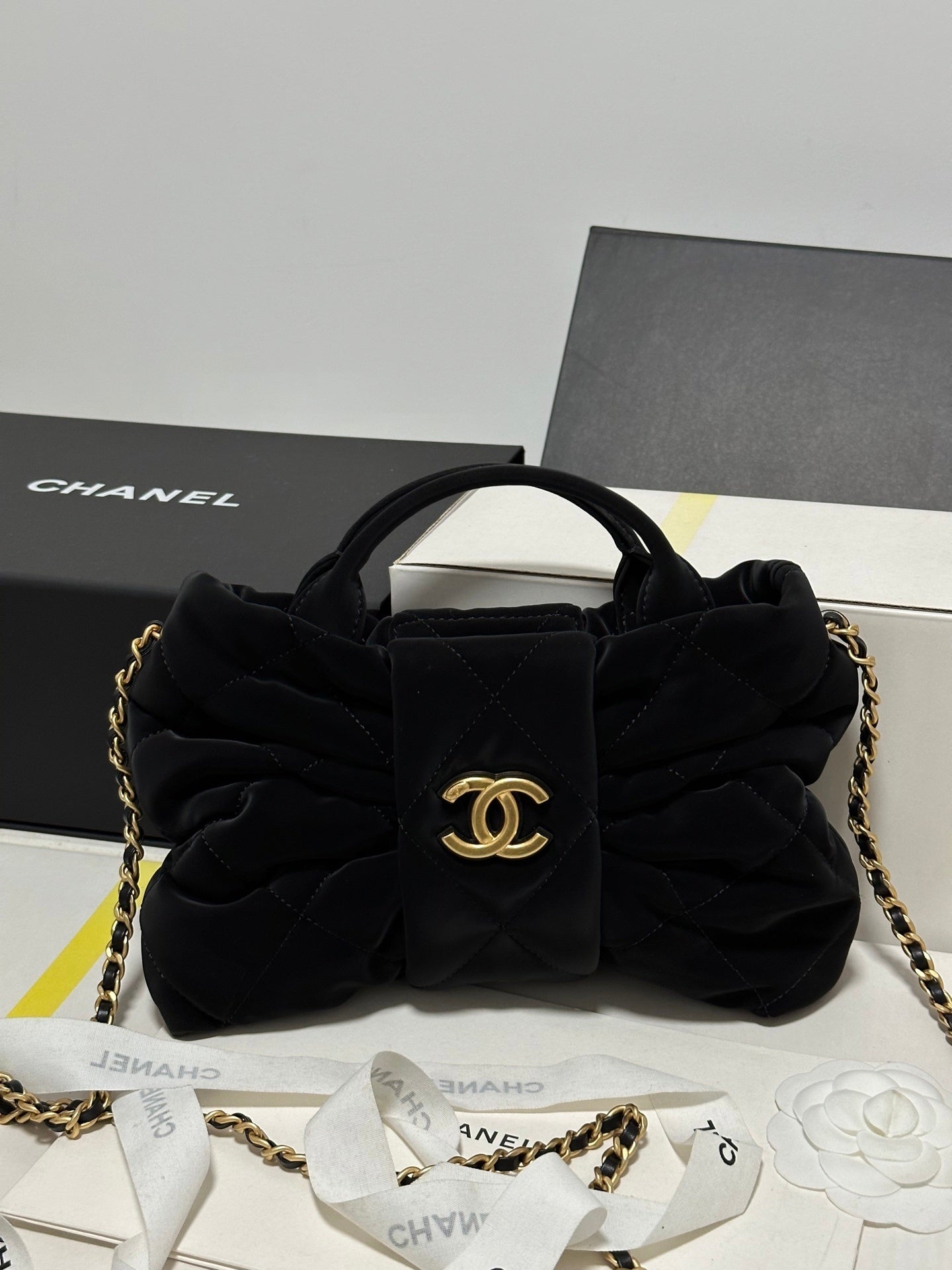 Black Bow Women Bag