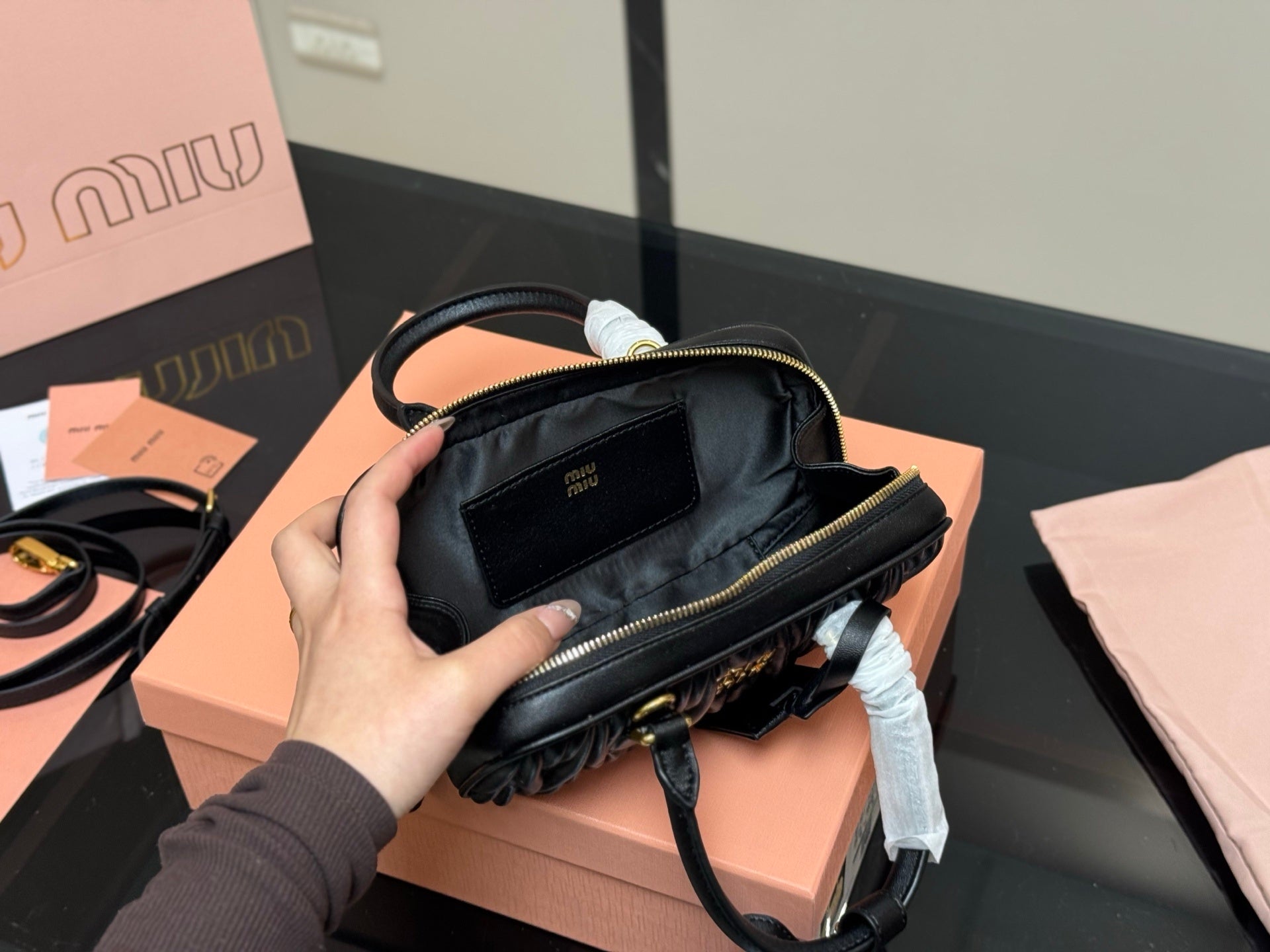 Matelassé Leather Women Bag