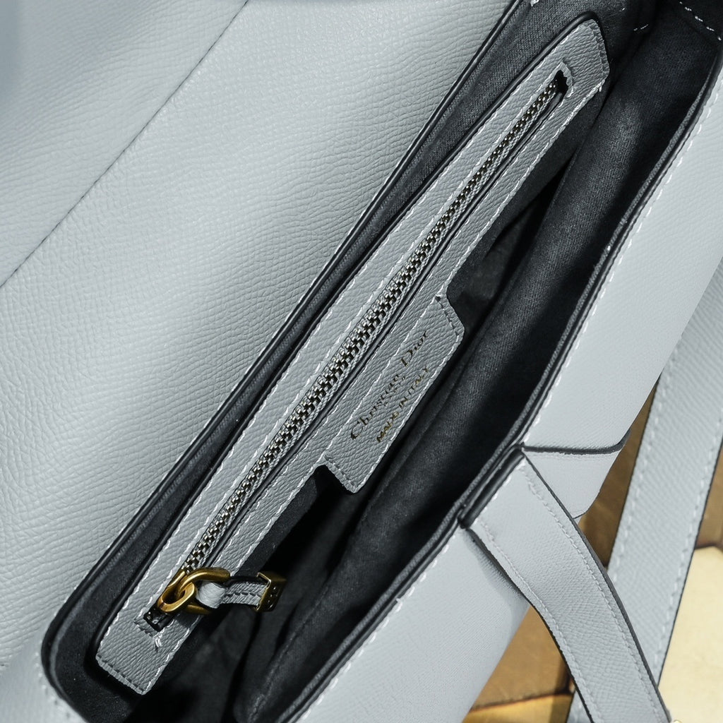 Baby Blue Saddle Women Bag