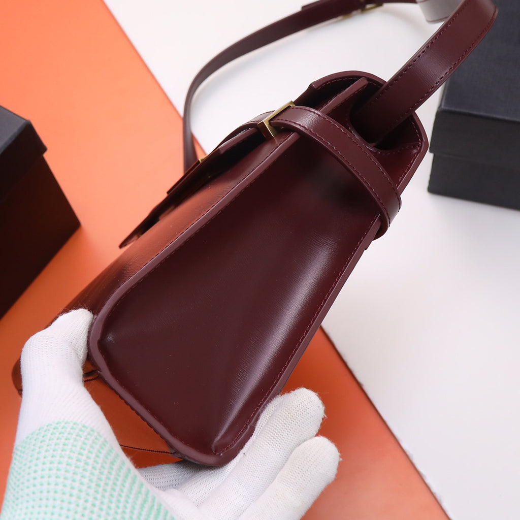 Burgundy Manhattan Women Bag