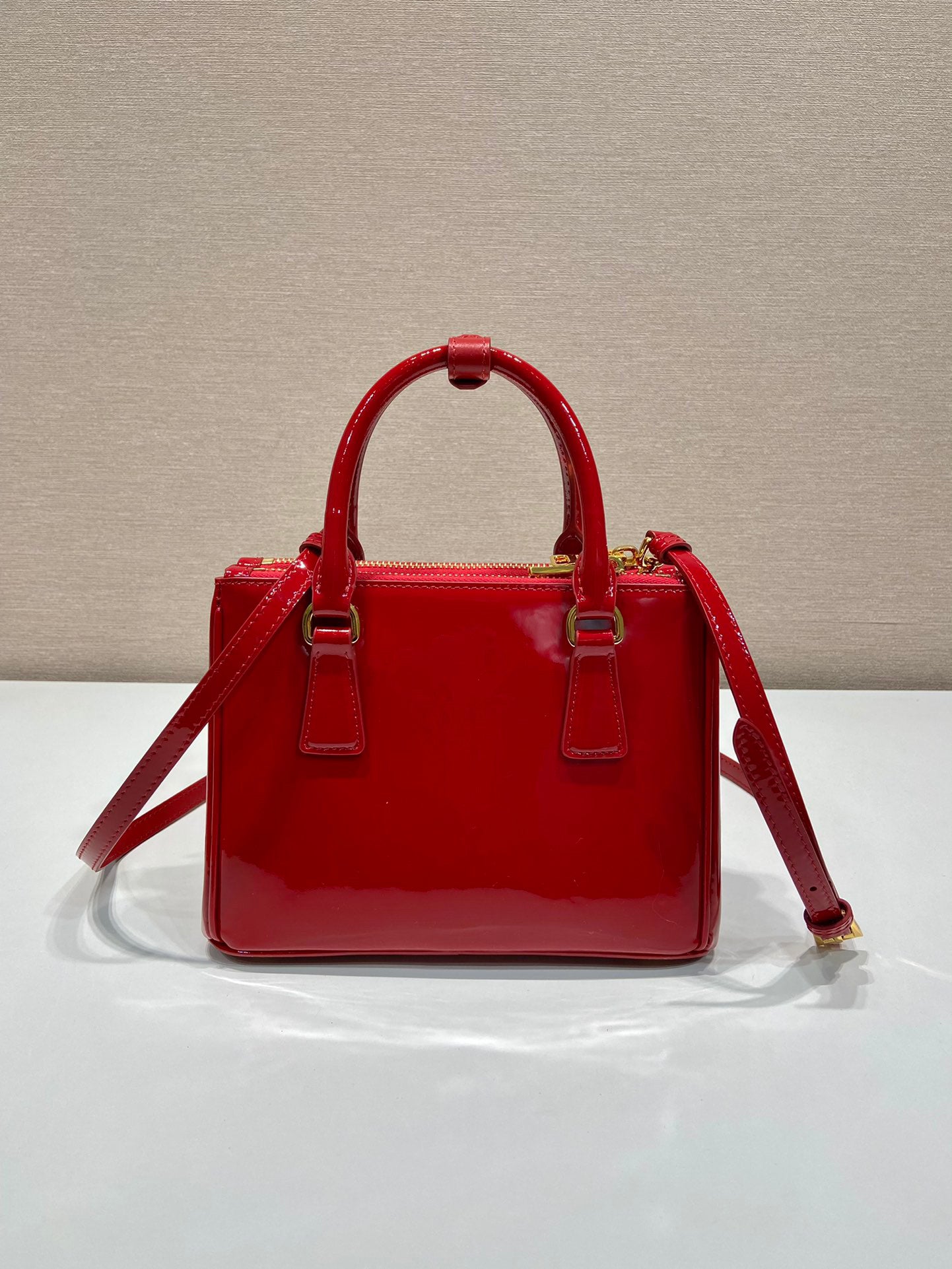 Red Galleria Patent Leather Women Bag